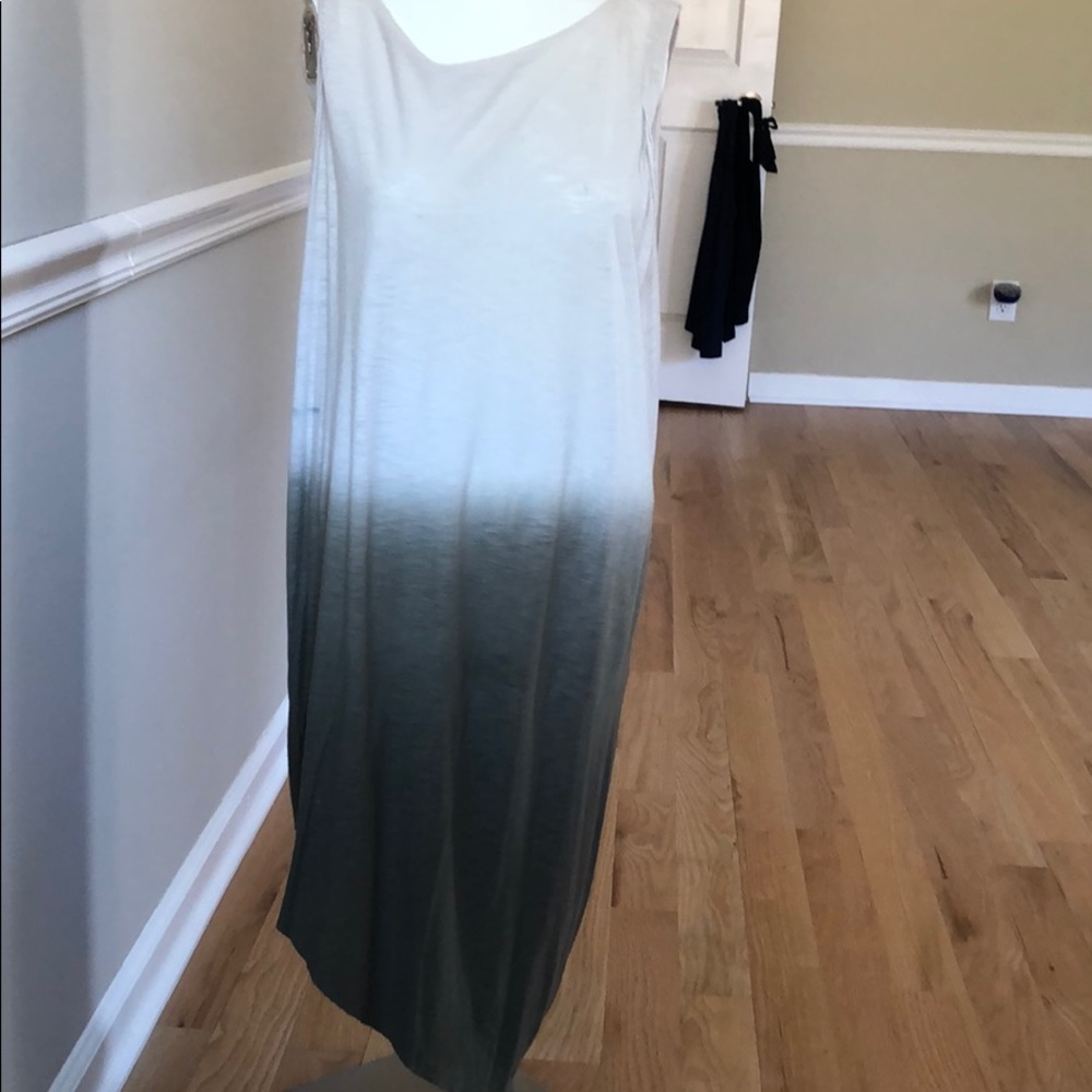 Michelle asymmetrical ombré T-shirt dress